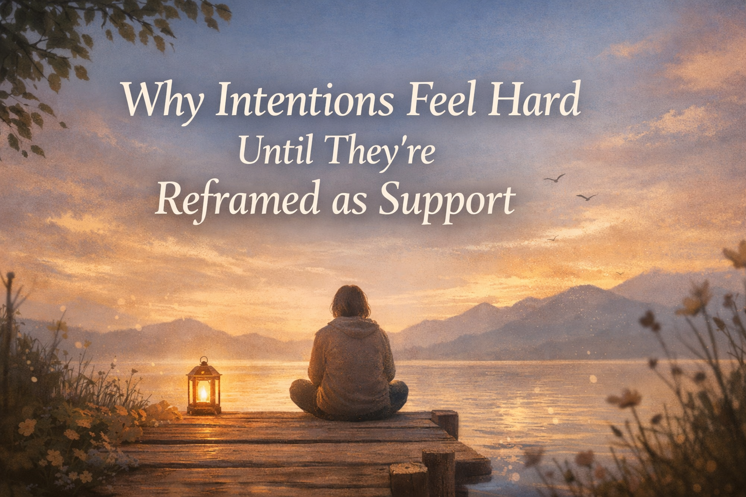 Why Intentions Feel Hard When You’re Already Tired